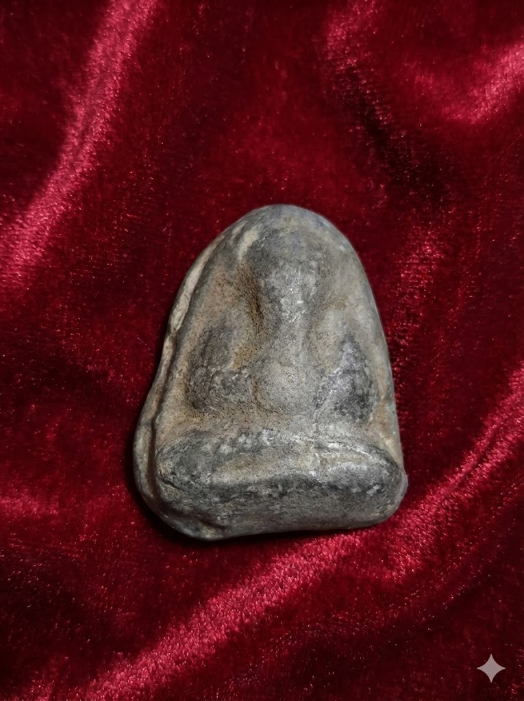 พระปิดตาเนื้อตะกั่วแช่ว่าน ยุคแรก ประมาณ ปี 48-50